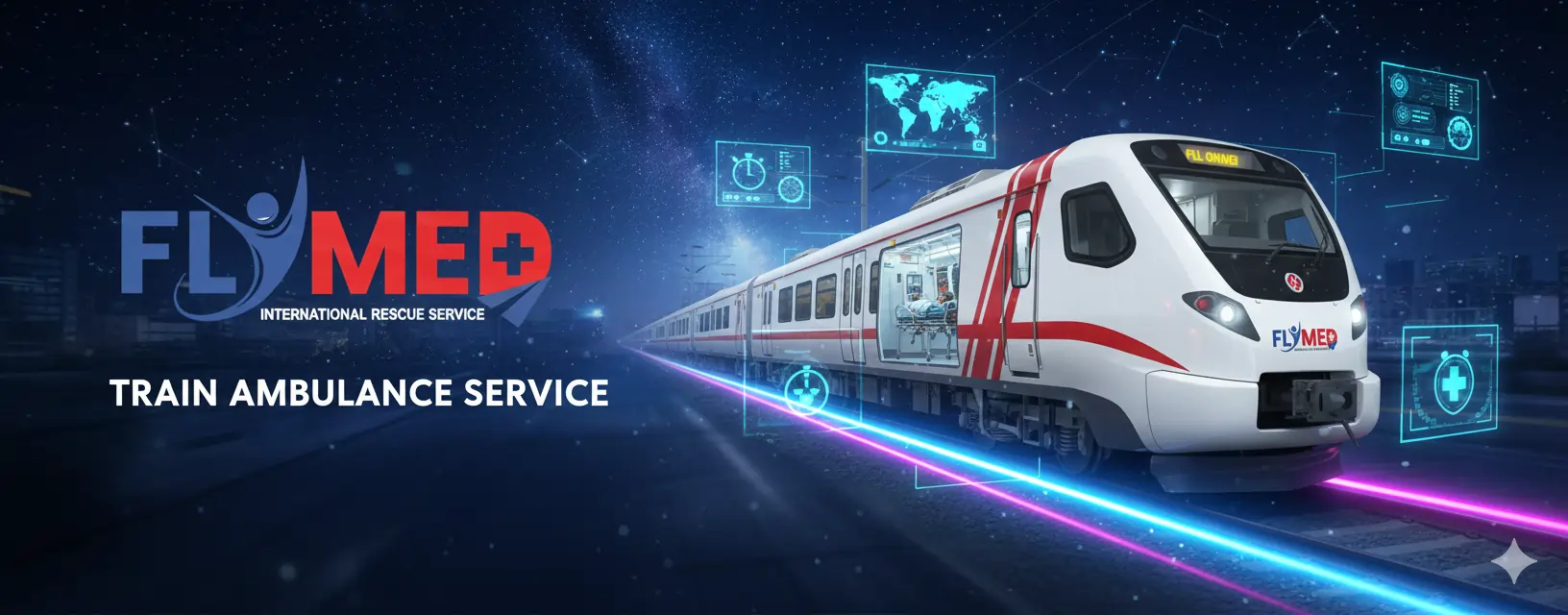 Frequently asked questions about Train Ambulance Services