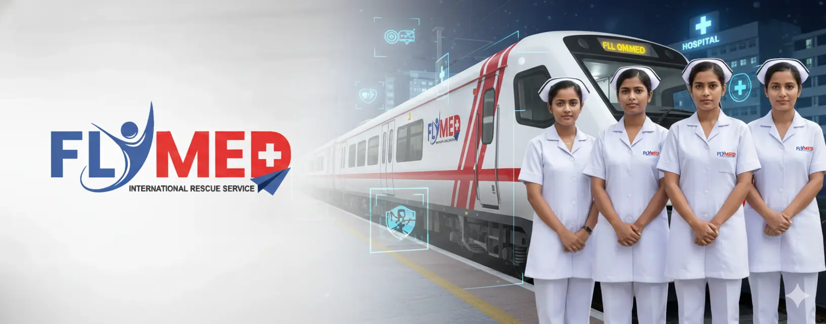 train ambulance services in dibrugarh.